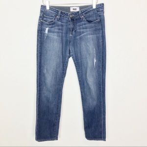 PAIGE Jimmy Jimmy Skinny Jeans Mandi Blue 26